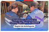 Antofagasta: Fiscalización a servicios de alojamiento turístico en Calama y San Pedro de Atacama